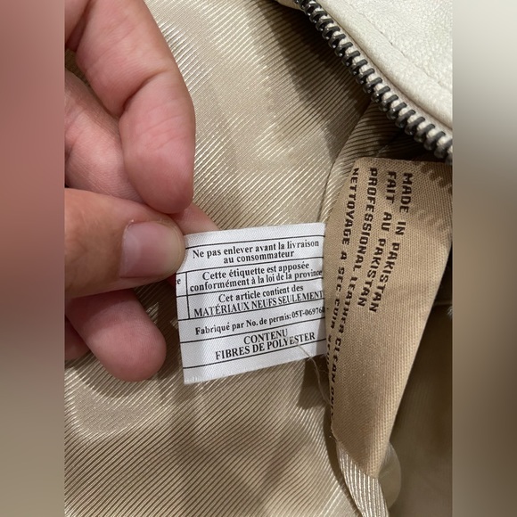 Columbia leather jacket size XL white - Picture 6 of 16